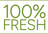 100% Fresh